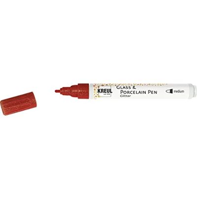 KREUL - 16505 - Porcelan glitter - Crimson - Penna KREUL - 16505 - Porcelan glitter - Crimson - Penna