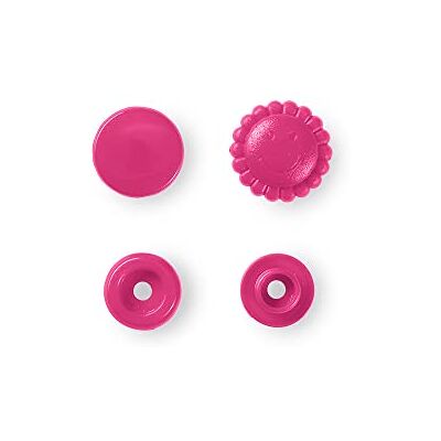 Prym ljusrosa blomform icke-sy färgspännen 12,4 mm snäppfästen (21 st), 12 x 7 x 2 cm Prym ljusrosa blomform icke-sy färgspännen 12,4 mm snäppfästen (21 st), 12 x 7 x 2 cm