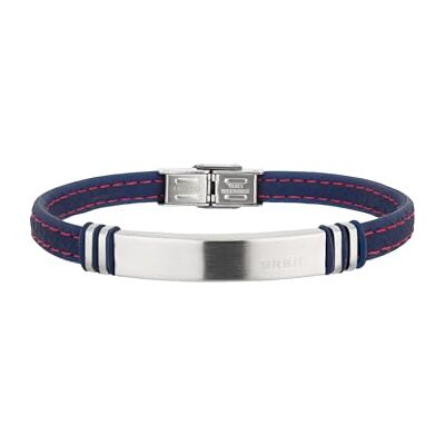 Breil Armband SAVAGE für Herren aus Edelstahl in der Farbe Mehrfarbig, mit Druckknopf, Länge: 22 cm, TJ1975 Breil Armband SAVAGE für Herren aus Edelstahl in der Farbe Mehrfarbig, mit Druckknopf, Länge: 22 cm, TJ1975