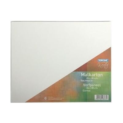 Stylex 28667-P10 – målarkartong, 24 x 30 cm, förpackning med 10, kartong 3 mm tjock, spänd med 100 procent bomullstyg, vitgrundad, för olja, akryl och temperafärger, gouache – målning Stylex 28667-P10 – målarkartong, 24 x 30 cm, förpackning med 10, kartong 3 mm tjock, spänd med 100 procent bomullstyg, vitgrundad, för olja, akryl och temperafärger, gouache – målning