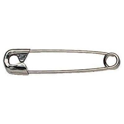 Prym 085271 säkerhetsnålar, 23 mm, silverfärgad, 1 000 styck, stål Prym 085271 säkerhetsnålar, 23 mm, silverfärgad, 1 000 styck, stål