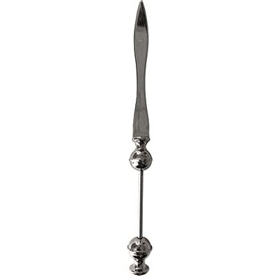 Glorex 6 8700 097 – brevöppnare av stål, ca 17 cm, för modellering massa med skruvbar ände, som en kreativ gåva Glorex 6 8700 097 – brevöppnare av stål, ca 17 cm, för modellering massa med skruvbar ände, som en kreativ gåva