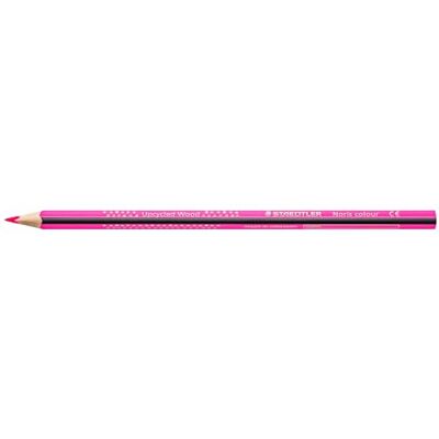 STAEDTLER Noris Colour 187 färgpenna, mjuk yta, hög hållfasthet, tillverkad form återvunnet trä, enkel produkt magenta, vikbar låda, 12 färgpennor, 187-20 STAEDTLER Noris Colour 187 färgpenna, mjuk yta, hög hållfasthet, tillverkad form återvunnet trä, enkel produkt magenta, vikbar låda, 12 färgpennor, 187-20