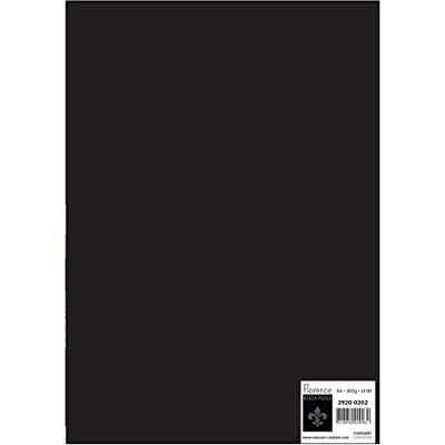 Creative Florence Cardstock Smooth Färgat korttillbehör A4 svart 100 ark färgat papper för scrapbooking, korttillverkning och annat pappershantverk 300 GSM Creative Florence Cardstock Smooth Färgat korttillbehör A4 svart 100 ark färgat papper för scrapbooking, korttillverkning och annat pappershantverk 300 GSM