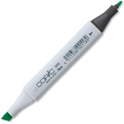Copic markör G02, spektrumgrön Copic markör G02, spektrumgrön