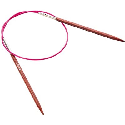 KnitPro KP25122 40 cm x 3,5 mm kubiska fasta cirkulära nålar, rosenträ, brun KnitPro KP25122 40 cm x 3,5 mm kubiska fasta cirkulära nålar, rosenträ, brun