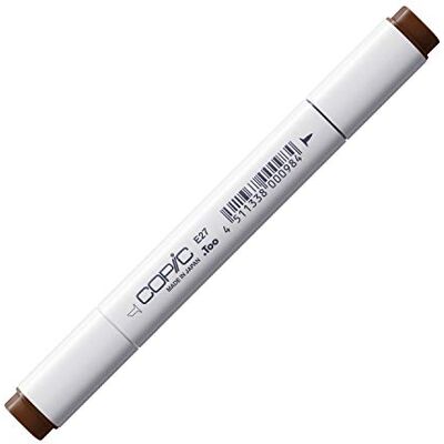 Copic Classic färgad markörpenna – (E-27) mjölkchoklad, för konst och hantverk, färgning, grafik, highlighter, design, anime, professionella och nybörjare, konsttillbehör och målarböcker Copic Classic färgad markörpenna – (E-27) mjölkchoklad, för konst och hantverk, färgning, grafik, highlighter, design, anime, professionella och nybörjare, konsttillbehör och målarböcker