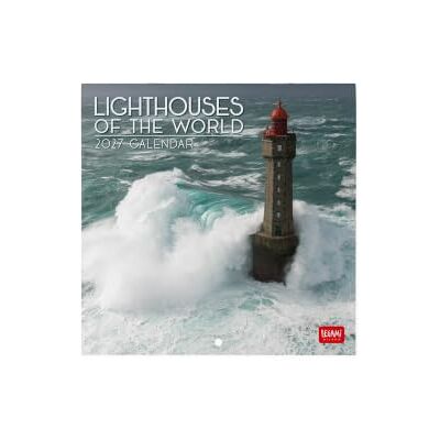 LEGAMI Väggkalender 2027, Lighthouses, 12 månader, 18 x 18 cm LEGAMI Väggkalender 2027, Lighthouses, 12 månader, 18 x 18 cm