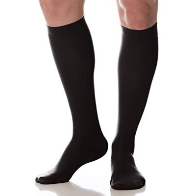 SCUDOTEX unisex garn, stor resa, stängd spets, svart, storlek 6 SCUDOTEX unisex garn, stor resa, stängd spets, svart, storlek 6