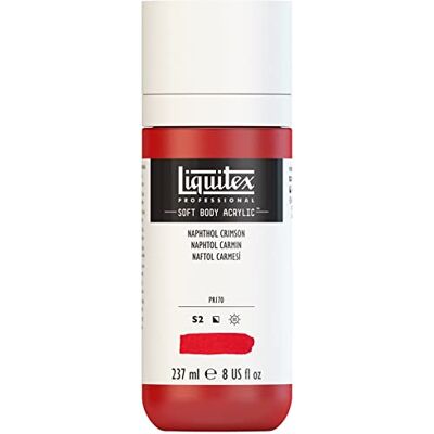 Liquitex Modell Naphthol Carmine Röd Mjuk Kropp Akrylmalning Liquitex Modell Naphthol Carmine Röd Mjuk Kropp Akrylmalning