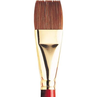 Winsor & Newton 5181708 Sceptre Gold II Konstnär akvarellpensel med hög bärkapacitet och utmärkt hoppkraft, serie 101 – rund borste, kort handtag, nr 8 – 4,9 mm Winsor & Newton 5181708 Sceptre Gold II Konstnär akvarellpensel med hög bärkapacitet och utmärkt hoppkraft, serie 101 – rund borste, kort handtag, nr 8 – 4,9 mm