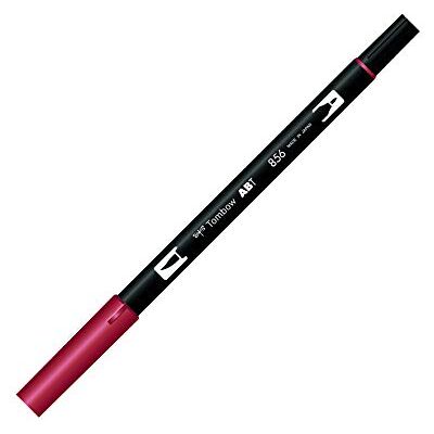 Tombow Fiberpenna, Röd, En Storlek Tombow Fiberpenna, Röd, En Storlek