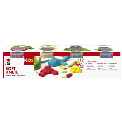 KiDS Set de pâte à modeler, couleurs de base - Lot de 2 Rose - Kids Modeling Clay Set KiDS Set de pâte à modeler, couleurs de base - Lot de 2 Rose - Kids Modeling Clay Set