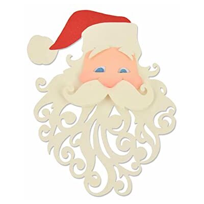 Sizzix Thinlits Die Set 661299, Santa av Pete Hughes, 3-pack, kolstål, flerfärgad, flera storlekar Sizzix Thinlits Die Set 661299, Santa av Pete Hughes, 3-pack, kolstål, flerfärgad, flera storlekar