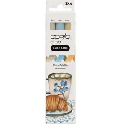 Copic Ciao lager & mixpenna set med 3 mysiga palettmarkörer, konst, hantverk, färgning, grafik, överstrykningspennor, design, anime manga Copic Ciao lager & mixpenna set med 3 mysiga palettmarkörer, konst, hantverk, färgning, grafik, överstrykningspennor, design, anime manga