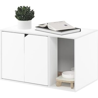 Furinno låda hölje, solid vit, 45 (D) x 74,4 (B) x 50 (H) cm Furinno låda hölje, solid vit, 45 (D) x 74,4 (B) x 50 (H) cm