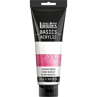 Liquitex 8870309 Grunder, akrylfärg, iriserande medium för akrylfärger, skimrande, metalliskt medium, kan blandas med akrylfärg eller användas ensamt – 250 ml rör Liquitex 8870309 Grunder, akrylfärg, iriserande medium för akrylfärger, skimrande, metalliskt medium, kan blandas med akrylfärg eller användas ensamt – 250 ml rör