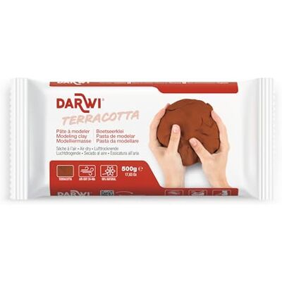 Darwi Modellera - Terrakotta - 500 g Darwi Modellera - Terrakotta - 500 g