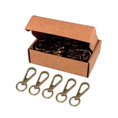 VELOX Karbinhake, gammalt guld, 13,40 mm VELOX Karbinhake, gammalt guld, 13,40 mm