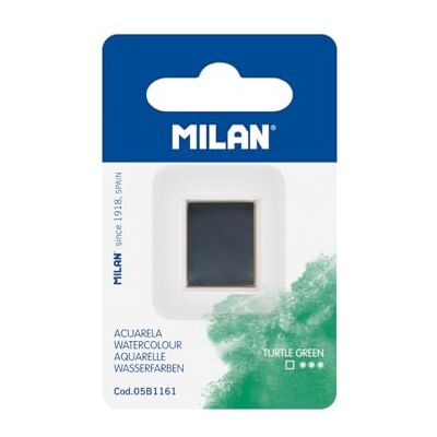 MILAN ® Akvarell ersättning i medium godet format, grön sköldpadda MILAN ® Akvarell ersättning i medium godet format, grön sköldpadda
