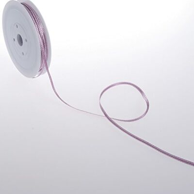 Deko AS GmbH Double-Face Satin med silverkant – gammalrosa – 3 mm – 50 m – 32103 40 (0,26 €/m) Deko AS GmbH Double-Face Satin med silverkant – gammalrosa – 3 mm – 50 m – 32103 40 (0,26 €/m)