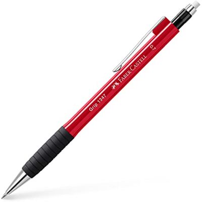 Faber-Castell Mekaniskt penngrepp 1347 0,7 mm röd Faber-Castell Mekaniskt penngrepp 1347 0,7 mm röd