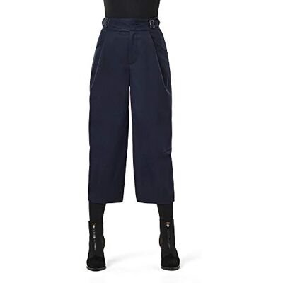 G-STAR RAW Damer 3D-skurna breda byxor, Marinblå C523-1501, 25W G-STAR RAW Damer 3D-skurna breda byxor, Marinblå C523-1501, 25W
