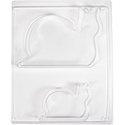 Rayher PET gjutform snigel, 15,5 x 11 x 2 cm 9,5 x 6,6 x 2 cm, 36118000 Rayher PET gjutform snigel, 15,5 x 11 x 2 cm 9,5 x 6,6 x 2 cm, 36118000