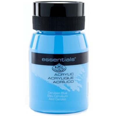 Royal & Langnickel Essentials Crulum Blue akrylfärg 500 ml Royal & Langnickel Essentials Crulum Blue akrylfärg 500 ml