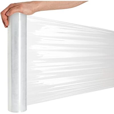 RAGO ® Flyttförpackning palettfilm 7,5 × 7,5 × 40 cm 130 m flyttfilm transparent förpackning sträckfilm Osmotic plast wrap flyttfilm rulle förpackning RAGO ® Flyttförpackning palettfilm 7,5 × 7,5 × 40 cm 130 m flyttfilm transparent förpackning sträckfilm Osmotic plast wrap flyttfilm rulle förpackning