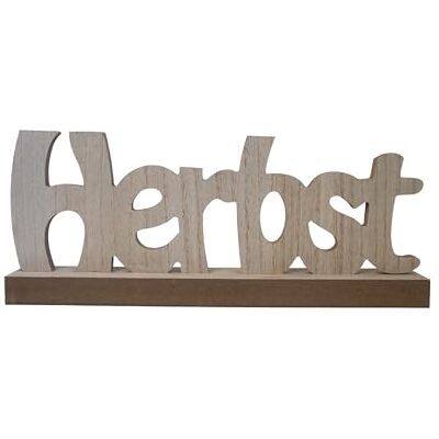 HEITMANN DECO Träbokstäver trä, brun, ca 31 x 4,5 x 13,5 cm HEITMANN DECO Träbokstäver trä, brun, ca 31 x 4,5 x 13,5 cm