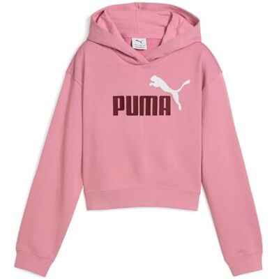 PUMA flicka Ess 2 färg nr. 1 logotyp kortärmad huvtröja Tr G tröja (förpackning med 1) PUMA flicka Ess 2 färg nr. 1 logotyp kortärmad huvtröja Tr G tröja (förpackning med 1)