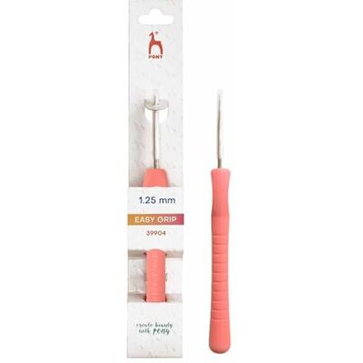 Pony Easy Grip Stål (14cm, 1.25mm) Virkad Krok 1 Virkad Krok Pony Easy Grip Stål (14cm, 1.25mm) Virkad Krok 1 Virkad Krok