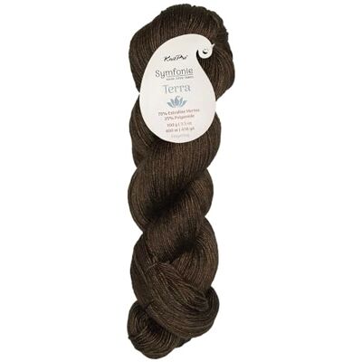KnitPro Terra Symfonie Yarns från ca. 380 m/100 g Cocoa-böna KnitPro Terra Symfonie Yarns från ca. 380 m/100 g Cocoa-böna