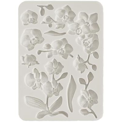 Stamperia Silikonform Orchids and Cats - Orchids Stamperia Silikonform Orchids and Cats - Orchids
