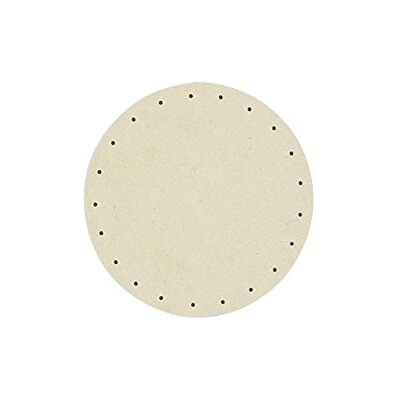 Rayher korgflätningsbotten, rund, 15 cm ø, håldiameter 3 mm, korgbotten, naturlig träkorgbotten, korgbas för peddigrör, 6129200 Rayher korgflätningsbotten, rund, 15 cm ø, håldiameter 3 mm, korgbotten, naturlig träkorgbotten, korgbas för peddigrör, 6129200