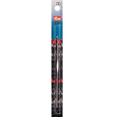 Prym Stål Silver (2mm) Virknålar 1 Bit Prym Stål Silver (2mm) Virknålar 1 Bit