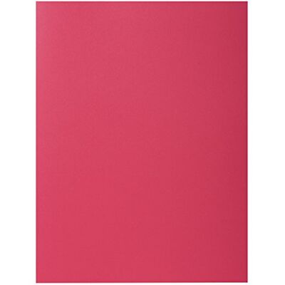Exacompta 100-pack styva mappar Rock"s 210 g/m2 hallonröd Exacompta 100-pack styva mappar Rock"s 210 g/m2 hallonröd