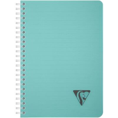 Clairefontaine 327540C Linicolor carnet reliure intégrale 14,8x21cm 180p ligné ESSENCE Bleu lagon Clairefontaine 327540C Linicolor carnet reliure intégrale 14,8x21cm 180p ligné ESSENCE Bleu lagon