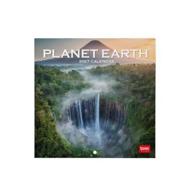 LEGAMI Väggkalender 2027 Planet Earth, liten väggkalender, 12 månader och årsplanerare på 6 språk, utrymme för anteckningar, stjärntecken, internationella helgdagar, 18 x 18 cm LEGAMI Väggkalender 2027 Planet Earth, liten väggkalender, 12 månader och årsplanerare på 6 språk, utrymme för anteckningar, stjärntecken, internationella helgdagar, 18 x 18 cm