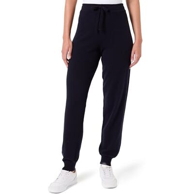 GANT Superfine lammull stickade byxor, Kvällsblå, M GANT Superfine lammull stickade byxor, Kvällsblå, M