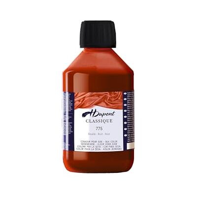 H Dupont Rost sidenfärg nr 775-250 ml burk sura färgämnen för högsta kvalitet perfekt för proffs DU0600250775C H Dupont Rost sidenfärg nr 775-250 ml burk sura färgämnen för högsta kvalitet perfekt för proffs DU0600250775C