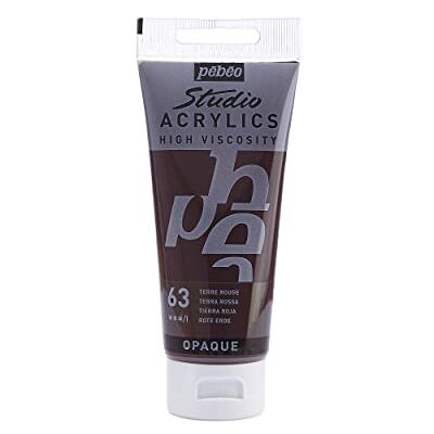 PEBEO 831-063 Akryl Fin Studio Akryl Terra Rossa Terra Rossa 100 ml PEBEO 831-063 Akryl Fin Studio Akryl Terra Rossa Terra Rossa 100 ml