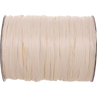 Glorex 6 9400 611 – Raffia ädelbast, 100 m matt bast på rulle, beige – för pyssel, för dekoration eller för arrangemang, buketter och annat blomarbete Glorex 6 9400 611 – Raffia ädelbast, 100 m matt bast på rulle, beige – för pyssel, för dekoration eller för arrangemang, buketter och annat blomarbete