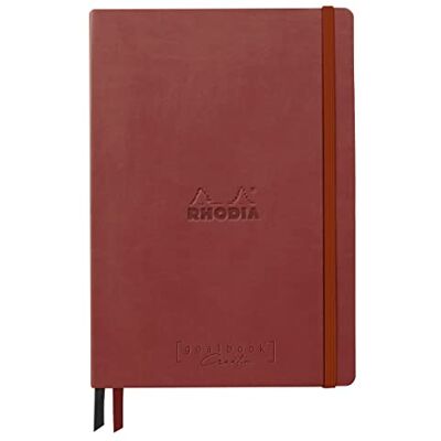 Rhodia 194443C Carnet Rigide Bullet Journal Goalbook Creation Nacarat A5 15,5x21x2 cm Pointillés Dot 160 pages Papier Clairefontaine Maya Noir Lisse 120 g/m 2 Rubans Couverture Simili Cuir Rhodia 194443C Carnet Rigide Bullet Journal Goalbook Creation Nacarat A5 15,5x21x2 cm Pointillés Dot 160 pages Papier Clairefontaine Maya Noir Lisse 120 g/m 2 Rubans Couverture Simili Cuir