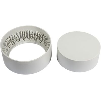 Rayher Silikongjutform skål huskant, 13,2 cm ø, höjd 5 cm, för hällning med kreativ betong, konstharts gjutharts, raysingjutpulver, gjutform underlägg, 36192000, grå Rayher Silikongjutform skål huskant, 13,2 cm ø, höjd 5 cm, för hällning med kreativ betong, konstharts gjutharts, raysingjutpulver, gjutform underlägg, 36192000, grå