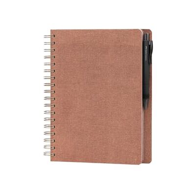 Faber-Castell & Rössler Papper 201554 – anteckningsbok blank, 18 sidor i Sienna och kulspetspenna PolyBall svart Faber-Castell & Rössler Papper 201554 – anteckningsbok blank, 18 sidor i Sienna och kulspetspenna PolyBall svart