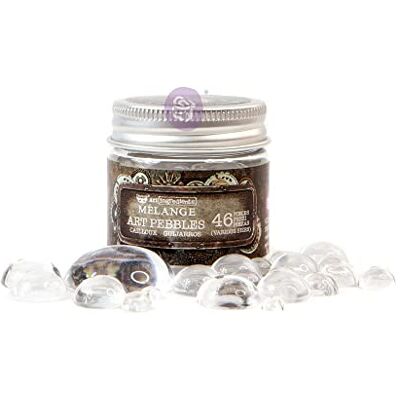 Prima Marketing Finnabair Art Ingredients Melange Art Pebbles 4 olika storlekar, övriga, flerfärgade Prima Marketing Finnabair Art Ingredients Melange Art Pebbles 4 olika storlekar, övriga, flerfärgade