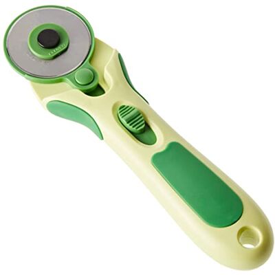 Clover Klöver mjuk kudde roterande skärare: tyg, grön, 45 mm Clover Klöver mjuk kudde roterande skärare: tyg, grön, 45 mm
