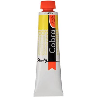 Cobra Talens Study akvarell ölfarbe, se beskrivning, 254 Perm. Zitrongelb, 40 ml Cobra Talens Study akvarell ölfarbe, se beskrivning, 254 Perm. Zitrongelb, 40 ml